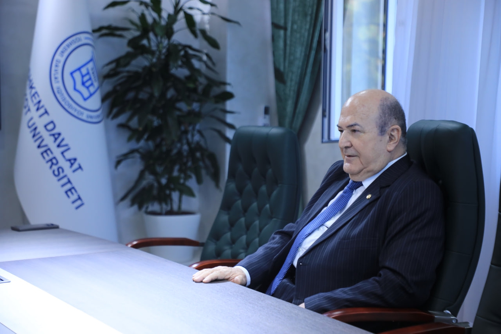A meeting with academician Kalandar Abdurakhmonov was held at TSUE!